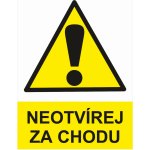 Neotvírej za chodu samolepící vinylová fólie A7 (105 x 74 mm) – Zboží Dáma
