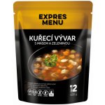 EXPRES MENU Kuřecí vývar s masem a se zeleninou 600 g – Hledejceny.cz