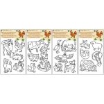 Předloha k barvám na sklo 1582 vyvýšená kontura – Zboží Dáma