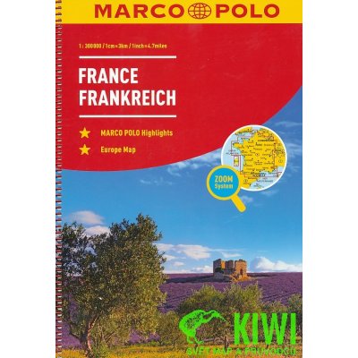 Francie autoatlas MarcoPolo 1:300t – Zbozi.Blesk.cz