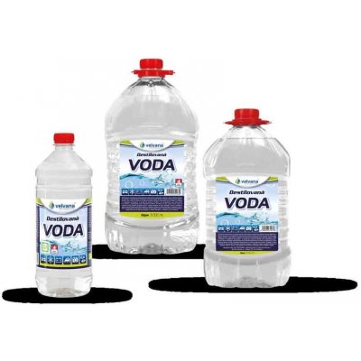 Velvana Destilovaná voda 1 l | Zboží Auto