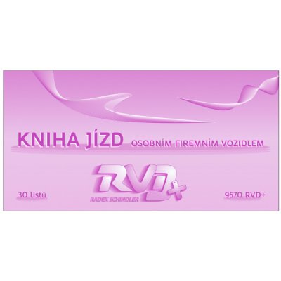 RVD 9570 Kniha jízd osobním firemním vozidlem 1/3 A4 - 30l – Zboží Dáma