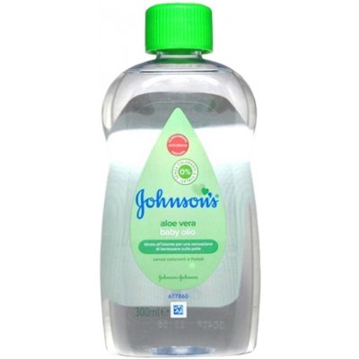 Johnson's Baby tělový olej Aloe Vera 500 ml – Zboží Dáma