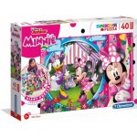 Clementoni Podlahové MEGA Minnie Mouse 25462 40 dílků – Hledejceny.cz