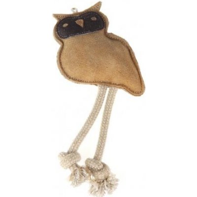 animALL Hračka Sova kůže s provazy natural 28 cm – Zbozi.Blesk.cz