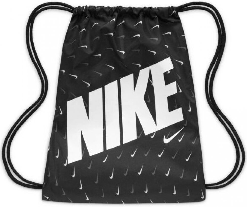 Nike vak Kids Drawstring Bag Black/White černá | Srovnanicen.cz