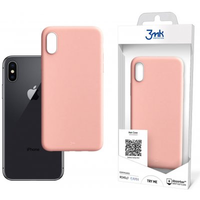 Pouzdro 3mk Matt case Apple iPhone XS Max růžové
