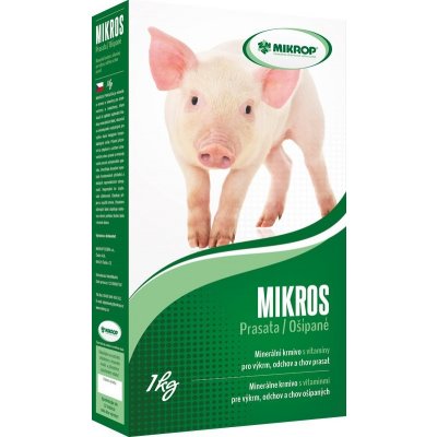 Mikrop MIKROS prase minerální krmivo s vitamíny 1 kg – Zbozi.Blesk.cz