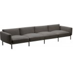 Kave Home Sorells 370 cm se šedou podnoží – Hledejceny.cz