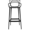 Barová židle Kartell Masters stool 75 černá