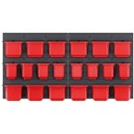 Kistenberg ORDERLINE Závěsný panel s 20 boxy na nářadí, 80x16,5x40cm KOR6 – Zboží Dáma