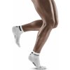 CEP pánské kotníkové běžecké kompresní ponožky 4.0 white
