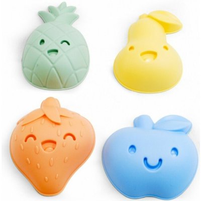 Adriatic Bábovičky pastelové barvy 14 cm 4 ks – Zboží Dáma