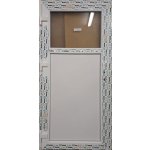 Soft vchodové dveře 2024-45 levé dovnitř Bílá/Bílá 99 x 201 cm – Hledejceny.cz