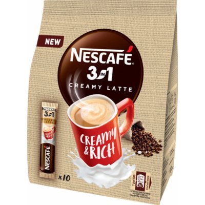 Nescafé 3v1 Creamy Latte 10 x 15 g