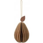 Broste Vánoční ozdoba PEAR hnědá – Hledejceny.cz