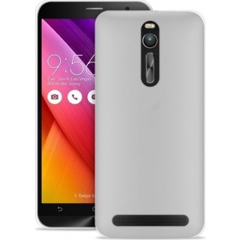 Pouzdro Puro zadní Asus Zenfone 2 ZE550/ZE551 ULTRA-SLIM 0.3 s fólií na displej transparentní