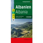 Albanie 1:500 000 / silniční mapa – Hledejceny.cz