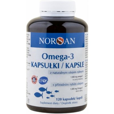 Norsan Omega-3 120 kapslí – Hledejceny.cz