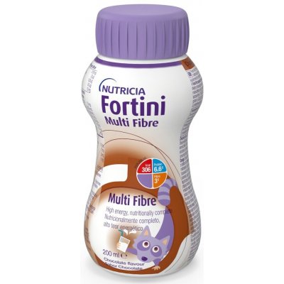 FORTINI PRO DĚTI S VLÁKNINOU, ČOKOLÁDOVÁ PŘÍCHUŤ POR SOL 1X200ML – Hledejceny.cz
