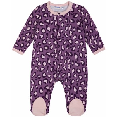 Winkiki Kids Wear Dívčí dupačky Cute Cat fialová – Zboží Dáma