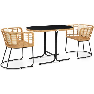 di volio Celano béžovo/krémová 3 ks – Zboží Mobilmania