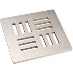 HL vtoková mřížka z nerezové oceli (v4a) 115 x 115mm nil - HL3124 – Sleviste.cz