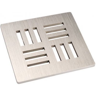 HL vtoková mřížka z nerezové oceli (v4a) 115 x 115mm nil - HL3124 – Sleviste.cz