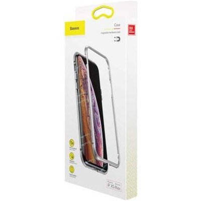 Baseus iPhone Xs Max case Magnetite hardware Silver (WIAPIPH65-CS0S) WIAPIPH65-CS0S