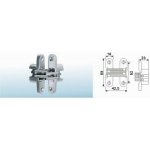 Satos Skrytý závěs Cr-SAT h23 x 70-8kg – Hledejceny.cz