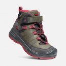 Keen Redwood Mid Wp K steel grey/red dahlia