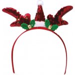 Vánoční čelenka se třpytkami a rolničkami – Hledejceny.cz