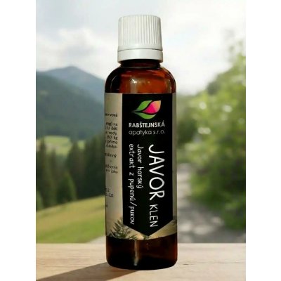 Rabštejnská apatyka Javor klen tinktura z pupenů 50 ml – Hledejceny.cz