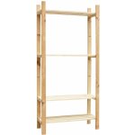 Regalux Dřevěný regál 170 x 80 x 30 cm 53010000101 – Zboží Mobilmania