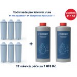 Wessper AquaBlue Jura 6 ks + 2 ks odvápňovač AquaClean 1 l – Hledejceny.cz