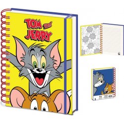 Epee Merch Blok A5 kroužkový Tom a Jerry a karneval
