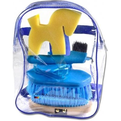Waldhausen Taška na čištění a sada kartáčů blue – Zboží Dáma