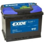 Exide Excell 12V 62Ah 540A EB621 – Hledejceny.cz