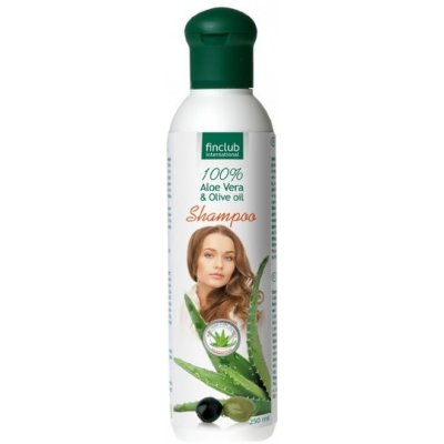 Finclub šampon na vlasy Aloe Vera & Olivový olej 250 ml – Zbozi.Blesk.cz