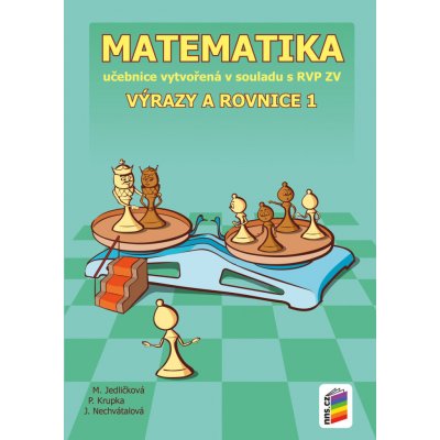 Matematika - Výrazy a rovnice 1 učebnice Kniha – Zboží Mobilmania