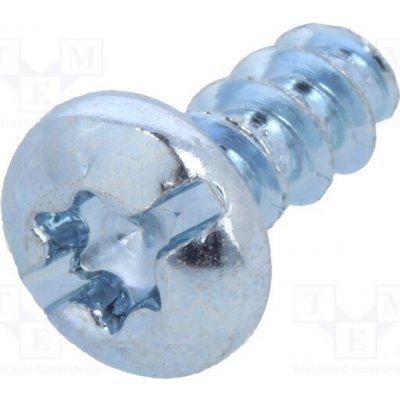 BOSSARD 3148588 Vrut; pro plasty; 3,5x8; Hlava: válcová; plochá,Torx®; TX15,1mm – Hledejceny.cz