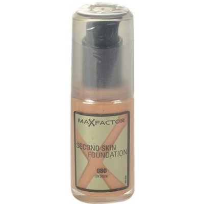 Max Factor Second skin Foundation make-up 80 Bronze 30 ml – Zboží Mobilmania