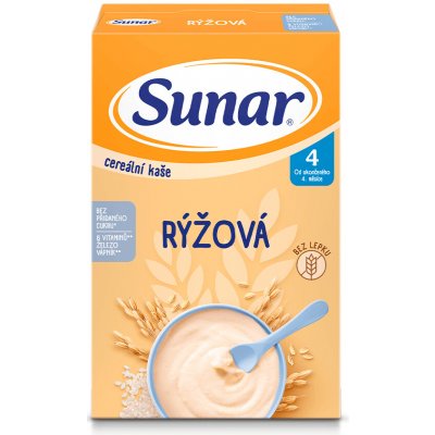 Sunar cereální kaše Rýžová 210 g – Hledejceny.cz