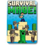 FARO Fleece deka Minecraft Survival mode – Zboží Dáma