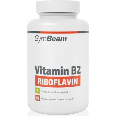 GymBeam Vitamin B2 kapsle pro podporu činnosti nervové soustavy 78 g – Hledejceny.cz