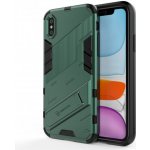 Pouzdro AppleKing odolné ochranné se stojánkem iPhone X/Xs - zelené – Zboží Mobilmania