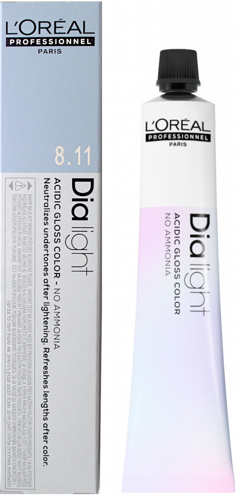 L\'Oréal Dialight 8,11 popelavý milkshake 50 ml