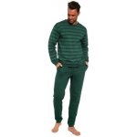Cornette 117/259 Loose pánské pyžamo dlouhé zelené – Sleviste.cz