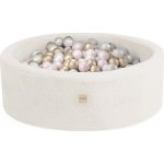 Misioo Suchý bazénik baranček krémový + 200 guličiek dievčatko – Zboží Dáma