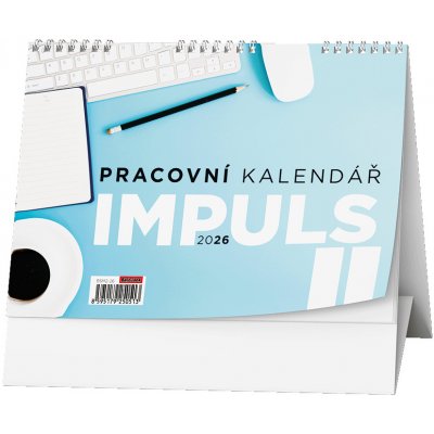 Stolní Baloušek Pracovní IMPULS II 2026 – Sleviste.cz